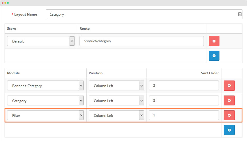 add filter module